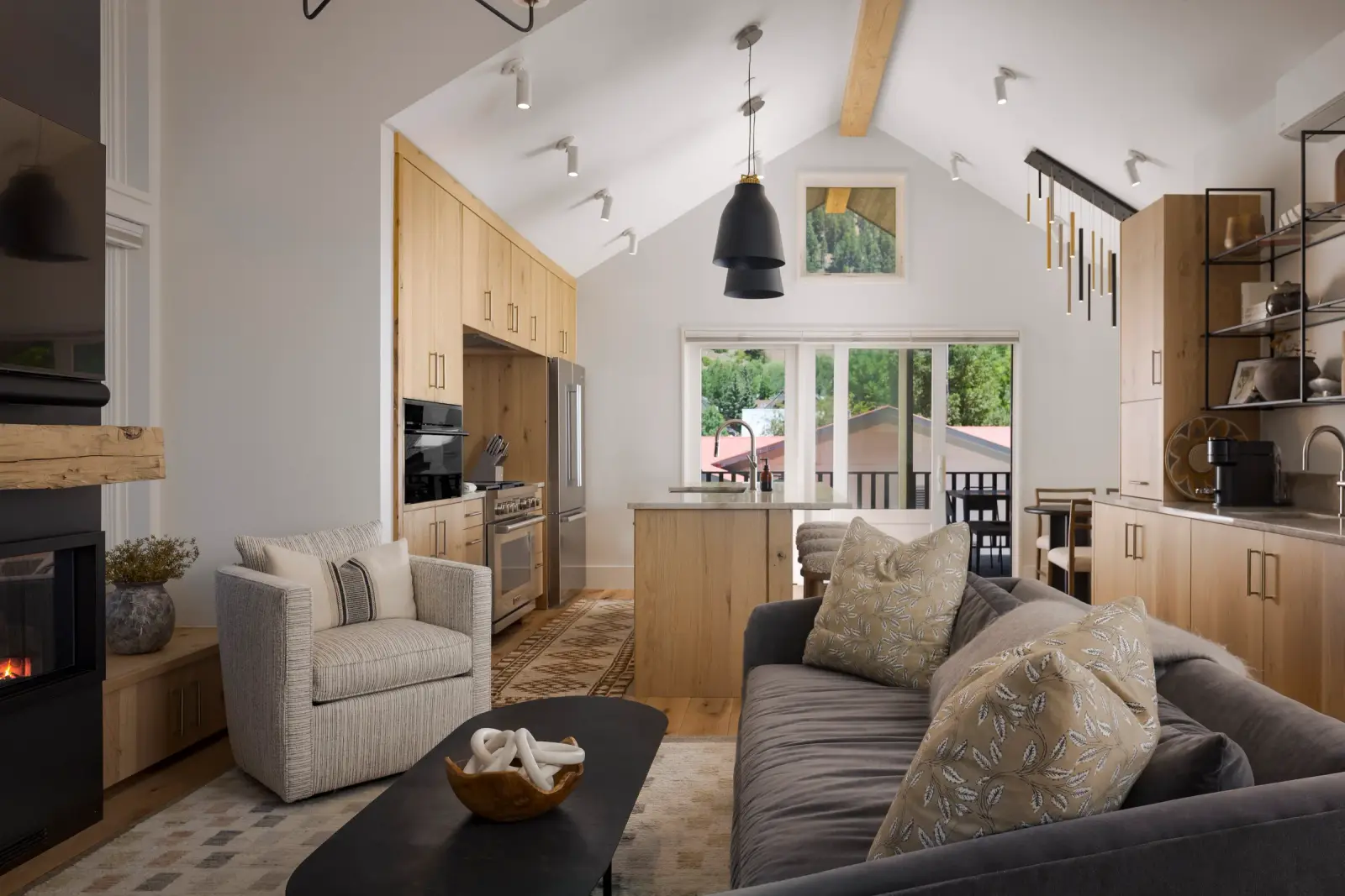 Depot House, Telluride – living