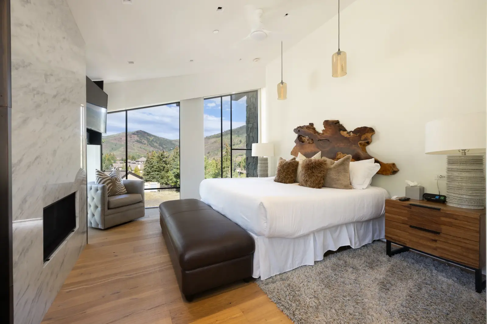 Golden Peak Penthouse, Vail – primary bedroom