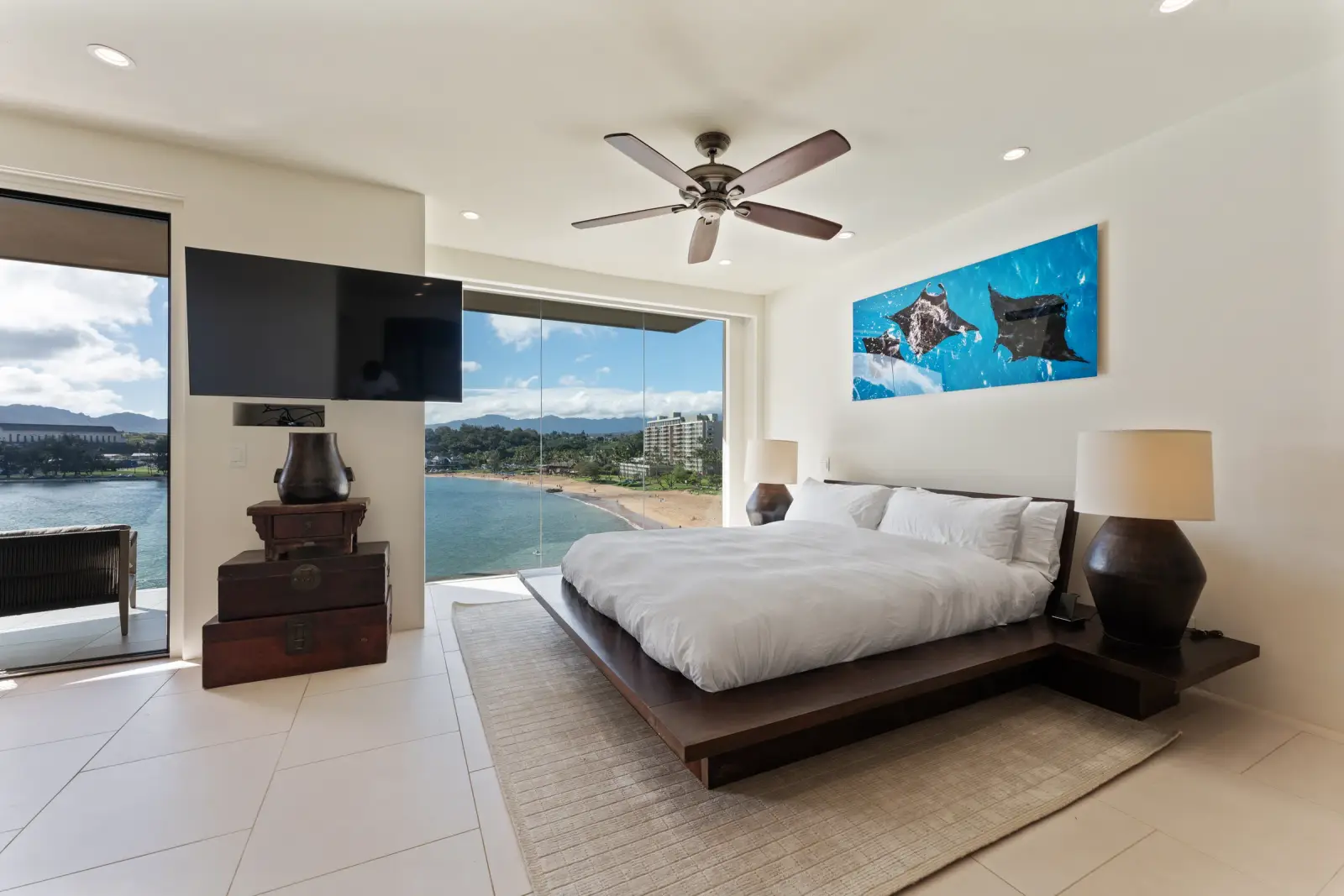 Pali Kai Palace, Kauai – primary bedroom