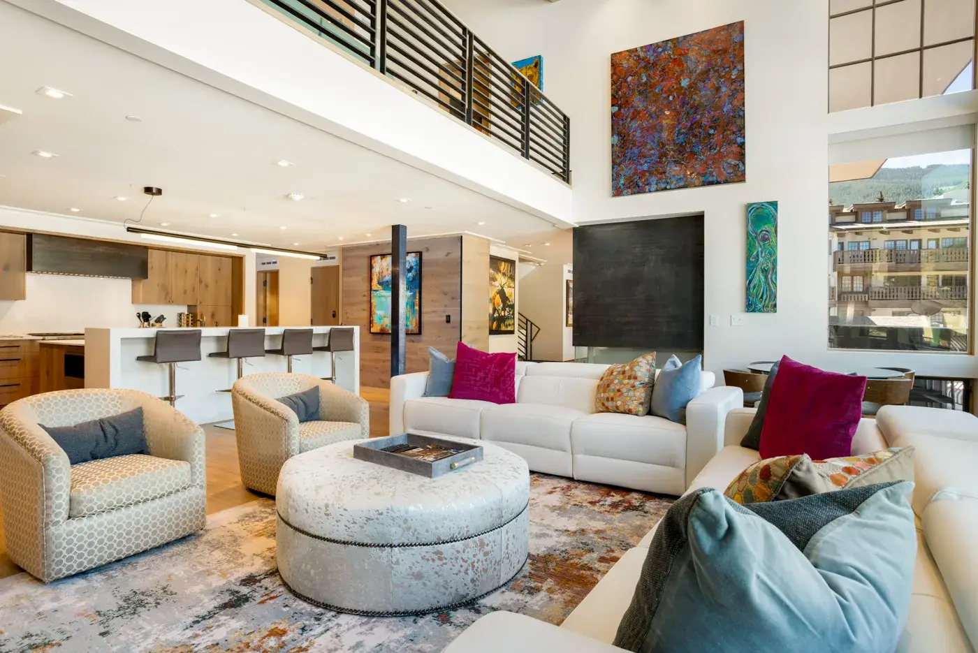 Red Lion Penthouse, Vail – great room